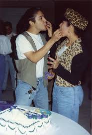 Selena e Chris Pérez