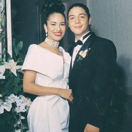 Selena e Chris Pérez